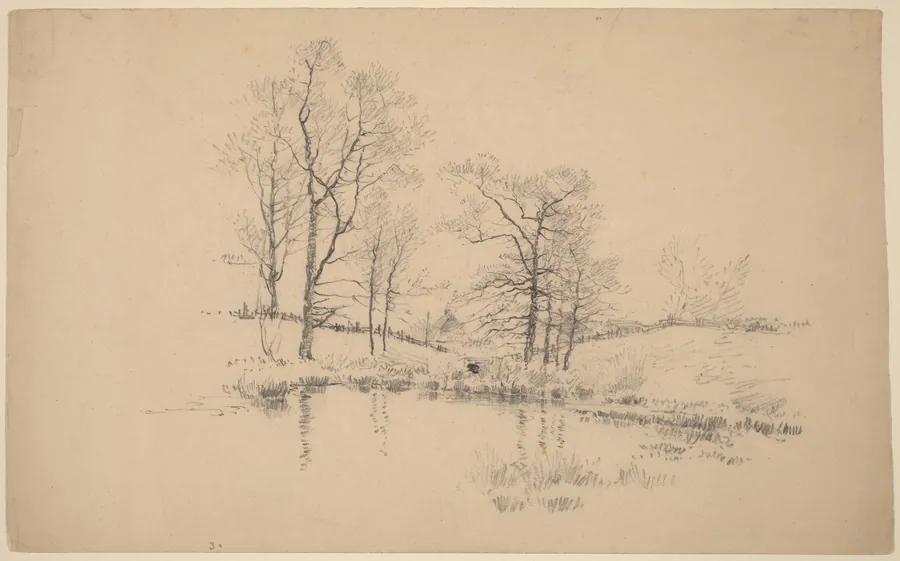 Meadow Pond, New York by Charles Frederick William Mielatz