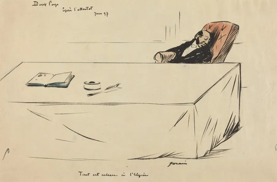 Apres l'attentat, Juin '97 by Jean-Louis Forain