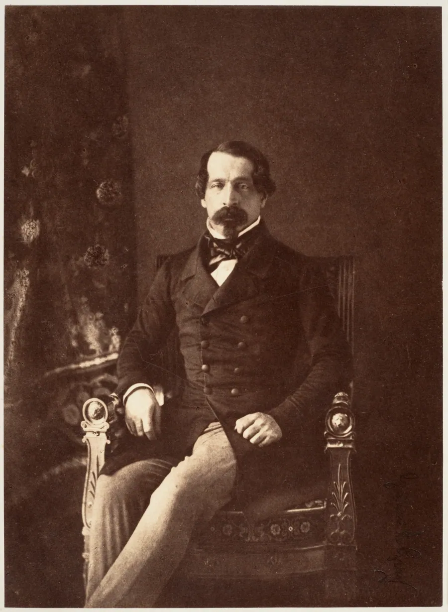 Portrait de Louis-Napoléon Bonaparte en Prince-Président by Gustave Le Gray