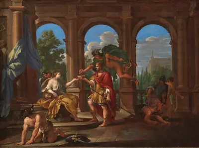 Kirke og Odysseus
