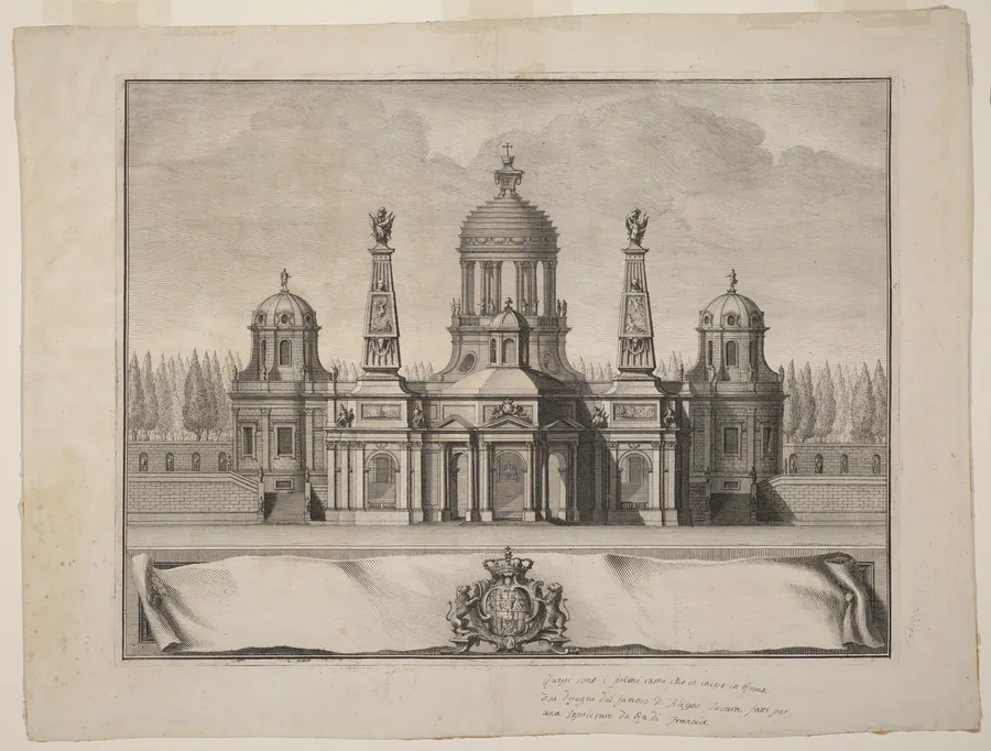 Sepulcher for the Kings of France by Giuseppe Vasi