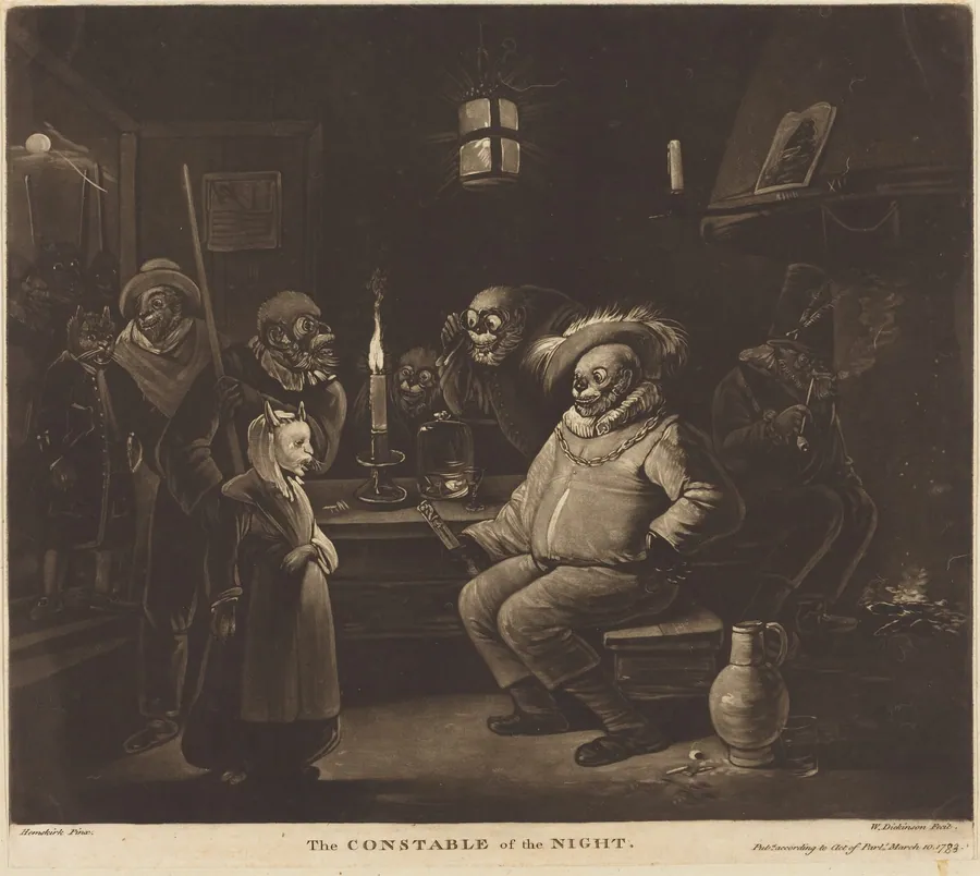 The Constable of the Night by William Dickinson