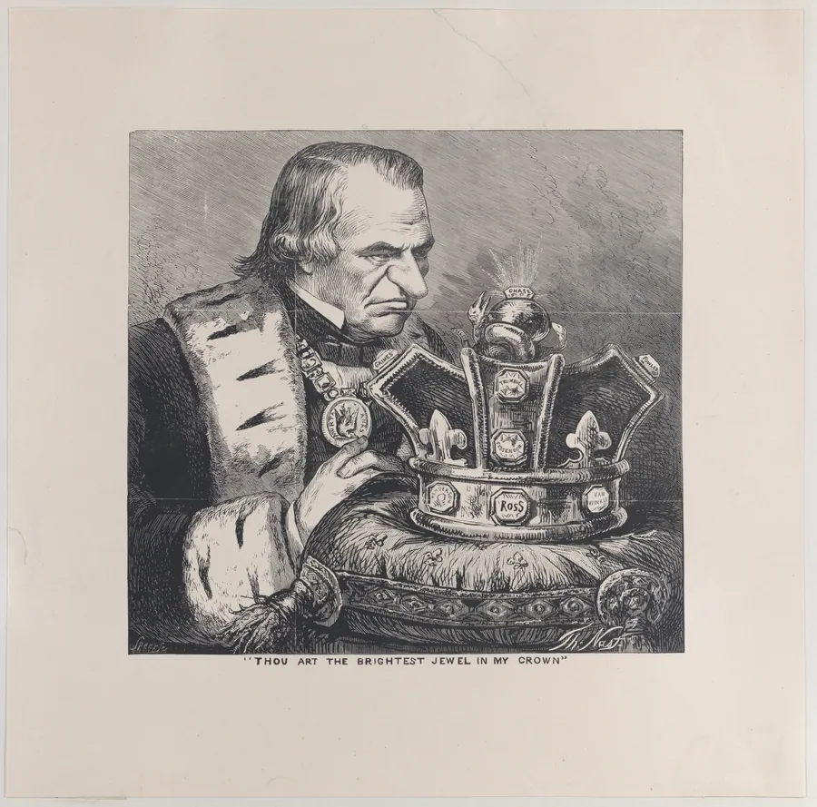 Thou Art the Brightest Jewel in My Crown by Thomas Nast
