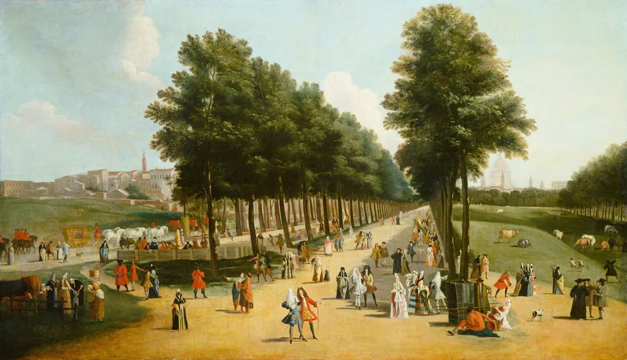 View of the Mall in Saint James's Park by Anonymous Artist