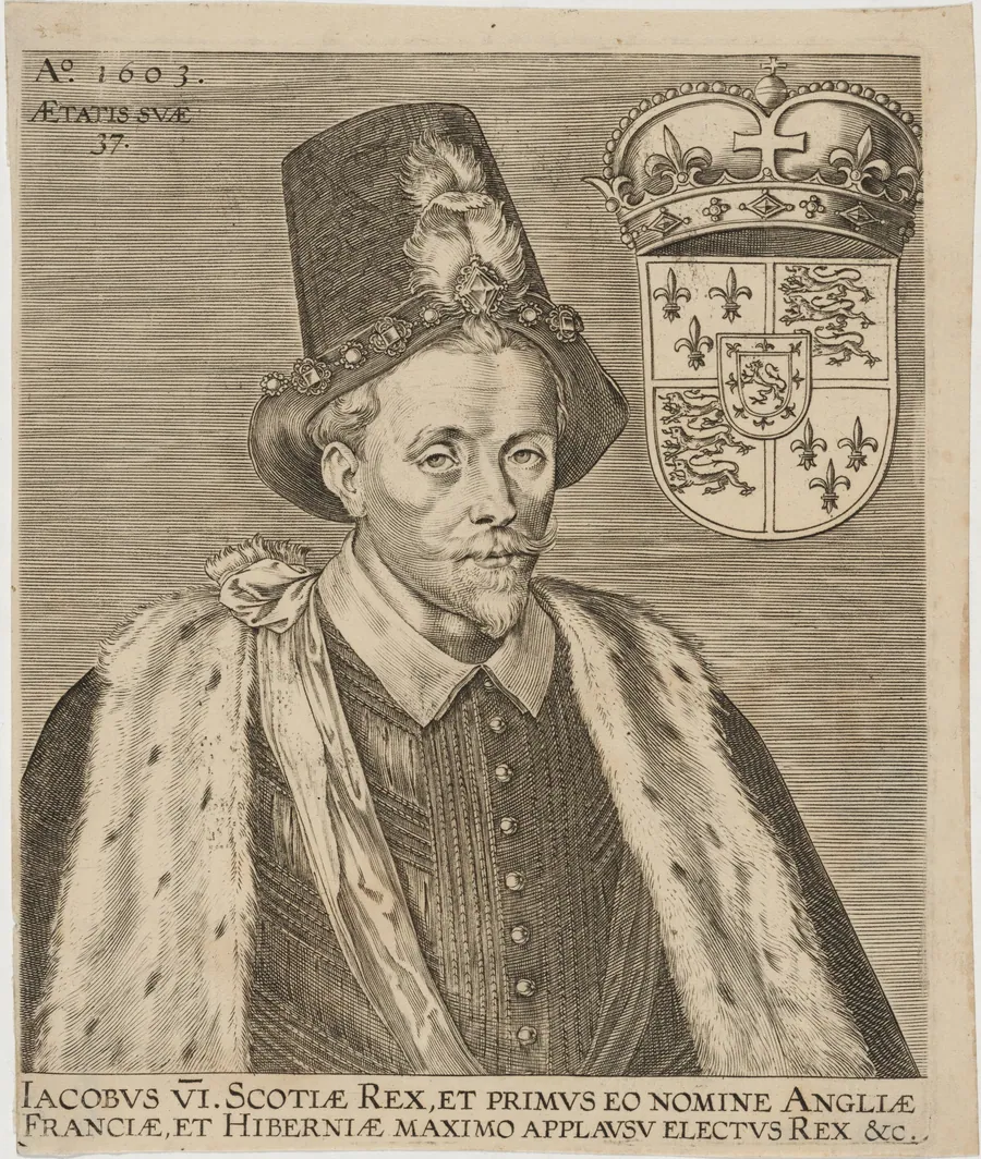 James VI, King of Scotland by Pieter de Jode I