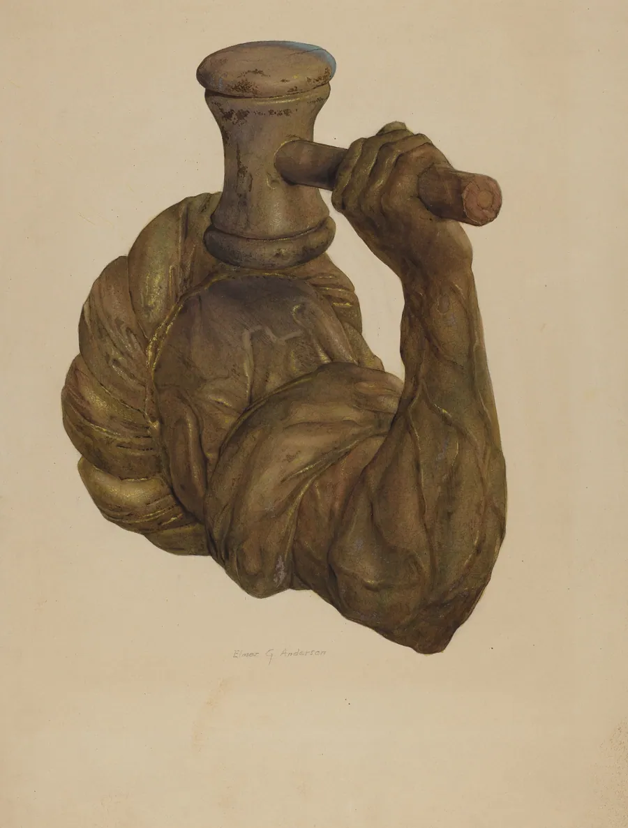 Gold Beater's Sign by Elmer G. Anderson