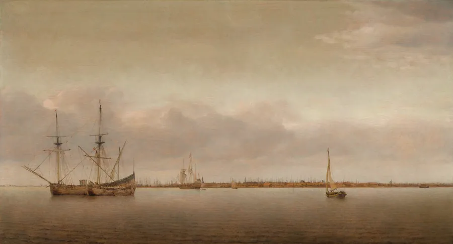 View of Hoorn by Abraham de Verwer