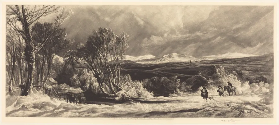 The Snow Drift by Frank Short