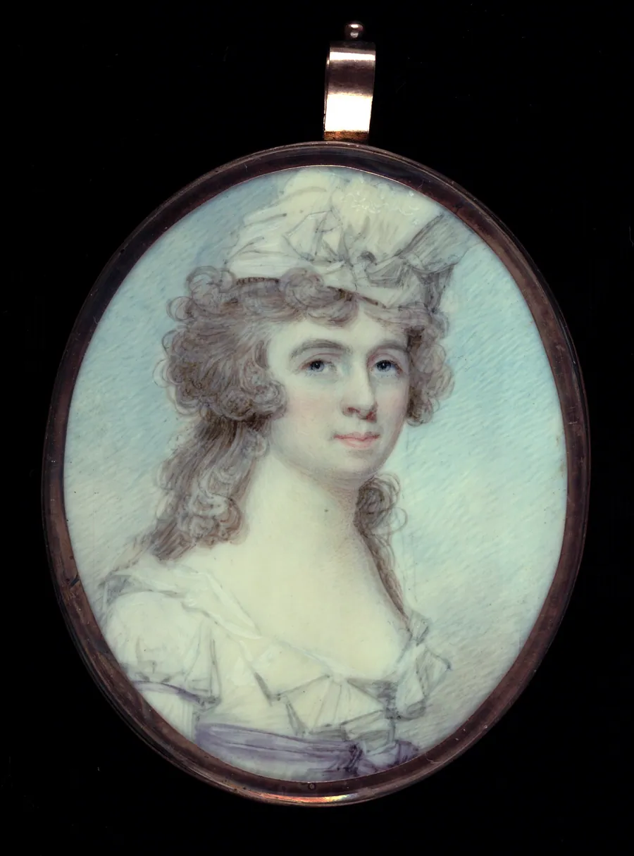 Anne Hume Shippen by Benjamin Trott, born Boston, MA ca. 1770-died Washington, DC 1843