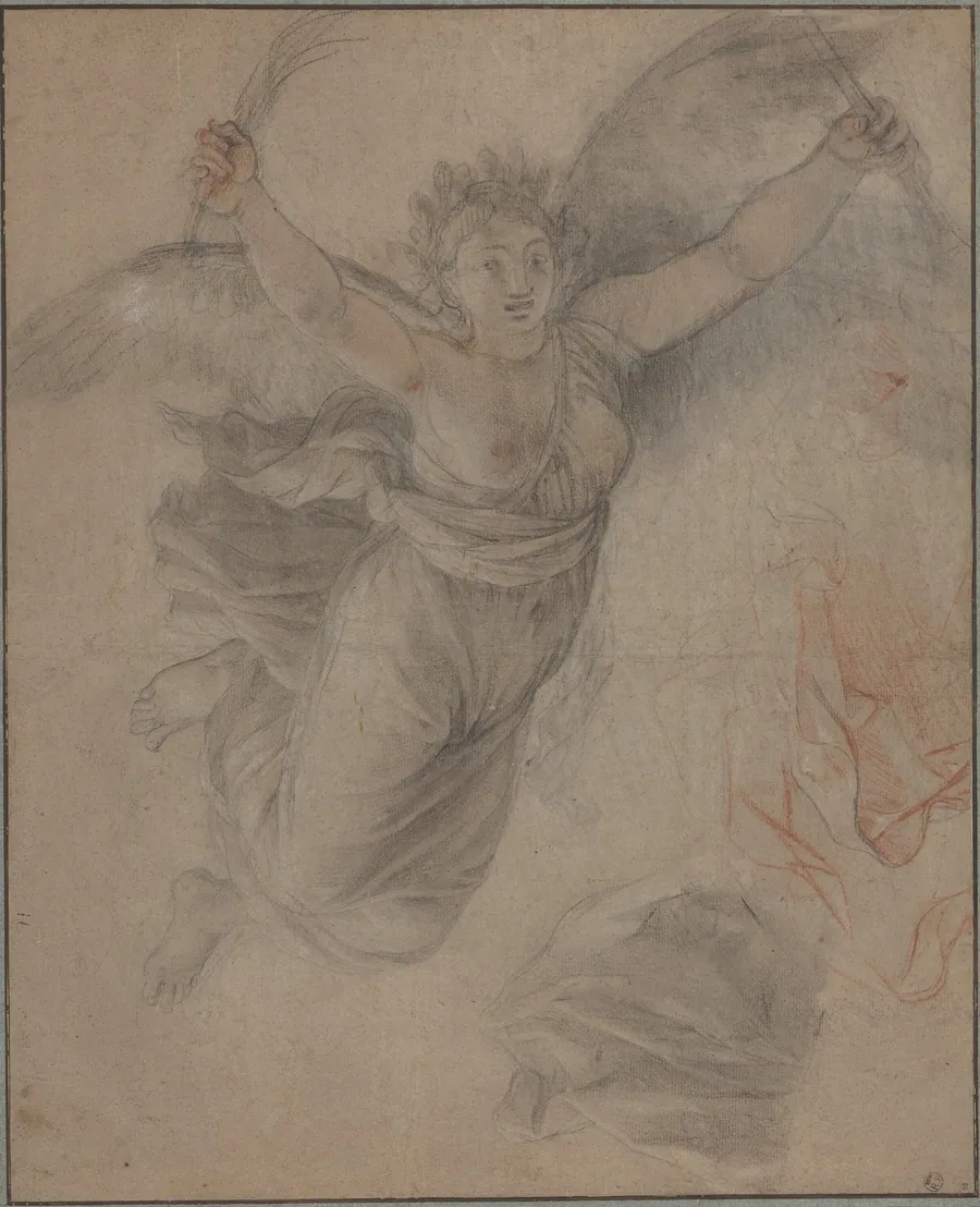 An Allegorical Female Figure by French 17th Century