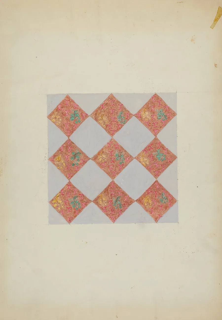 Patchwork Square by Mabel Ritter