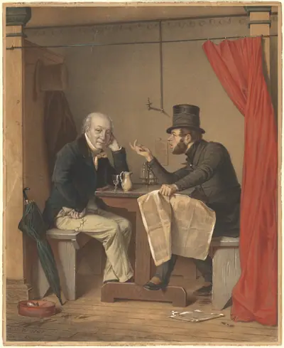 Politics in an Oyster House