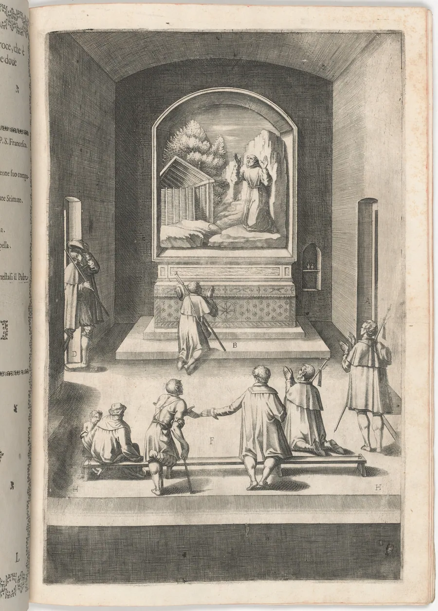 Chapel of the Cross (Cappella della Croce) [plate L] by Jacopo Ligozzi