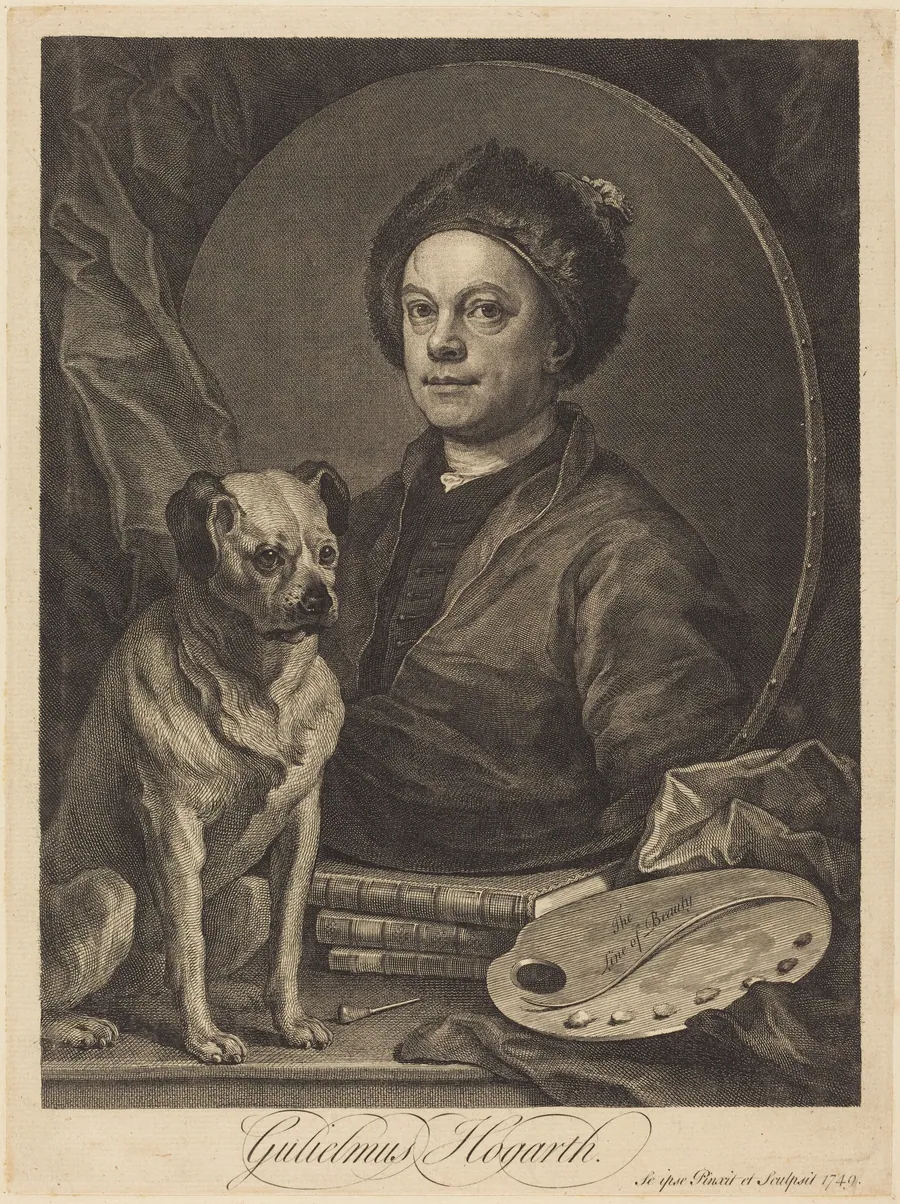 Gulielmus Hogarth by William Hogarth