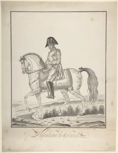 Equestrian Portrait of Napoleon