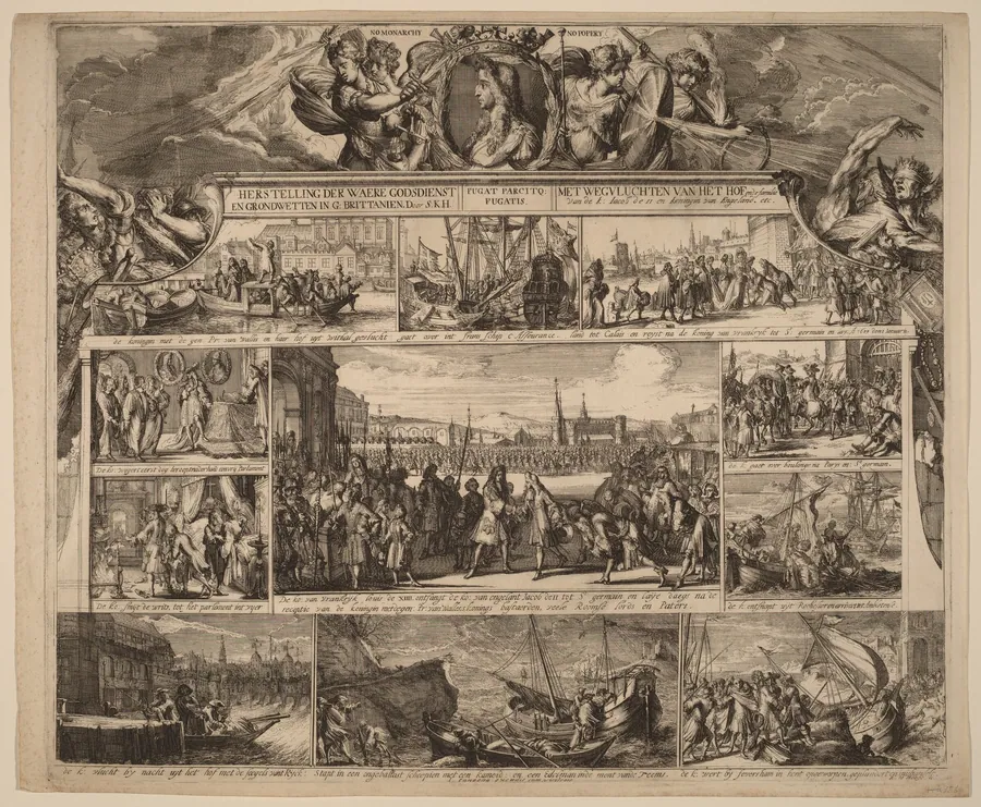 No Monarchy, No Popery by Romeyn de Hooghe