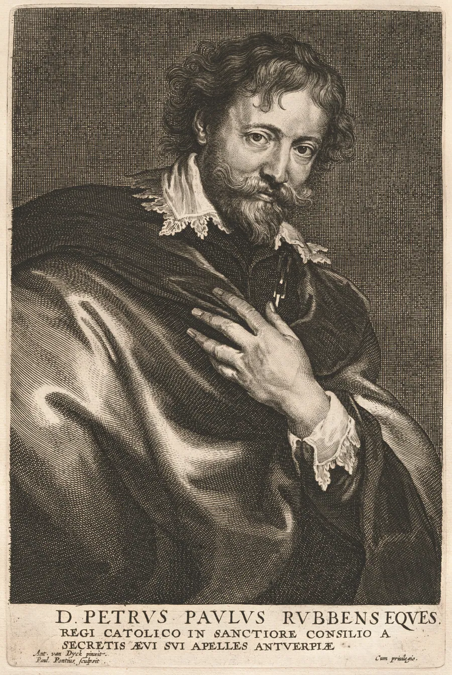Peter Paul Rubens by Paulus Pontius