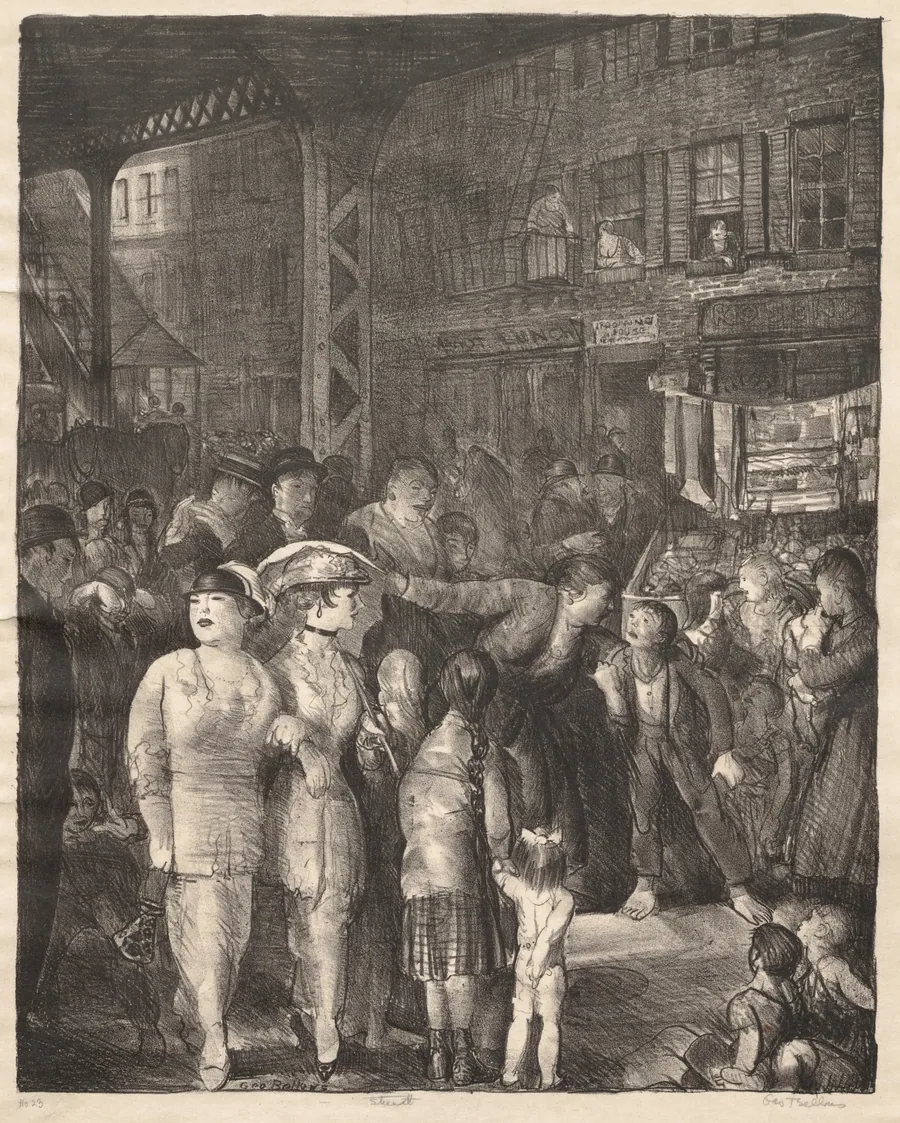 The Street by George Bellows