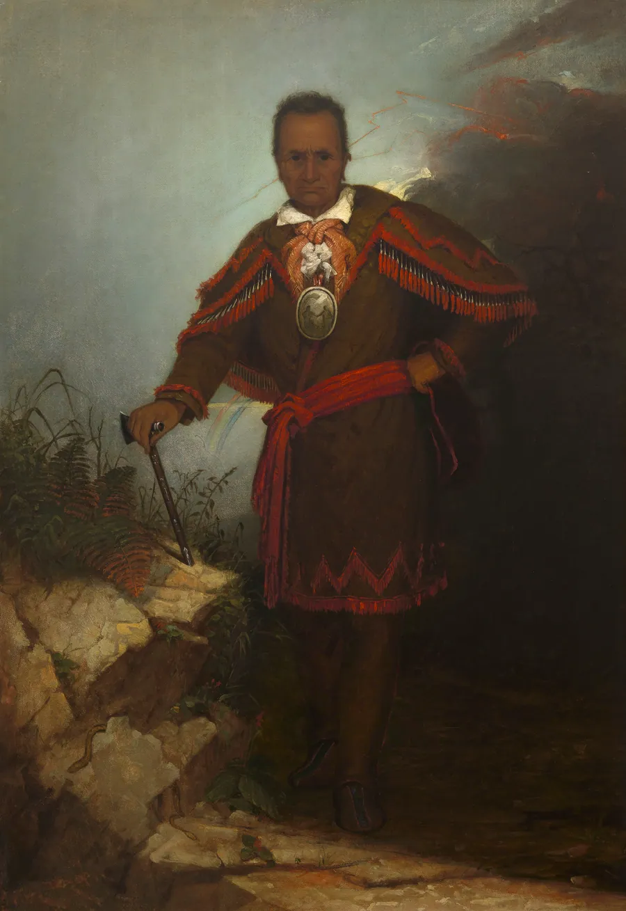 Red Jacket (Sagoyewatha) by Thomas Hicks, 18 Oct 1823 - 8 Oct 1890