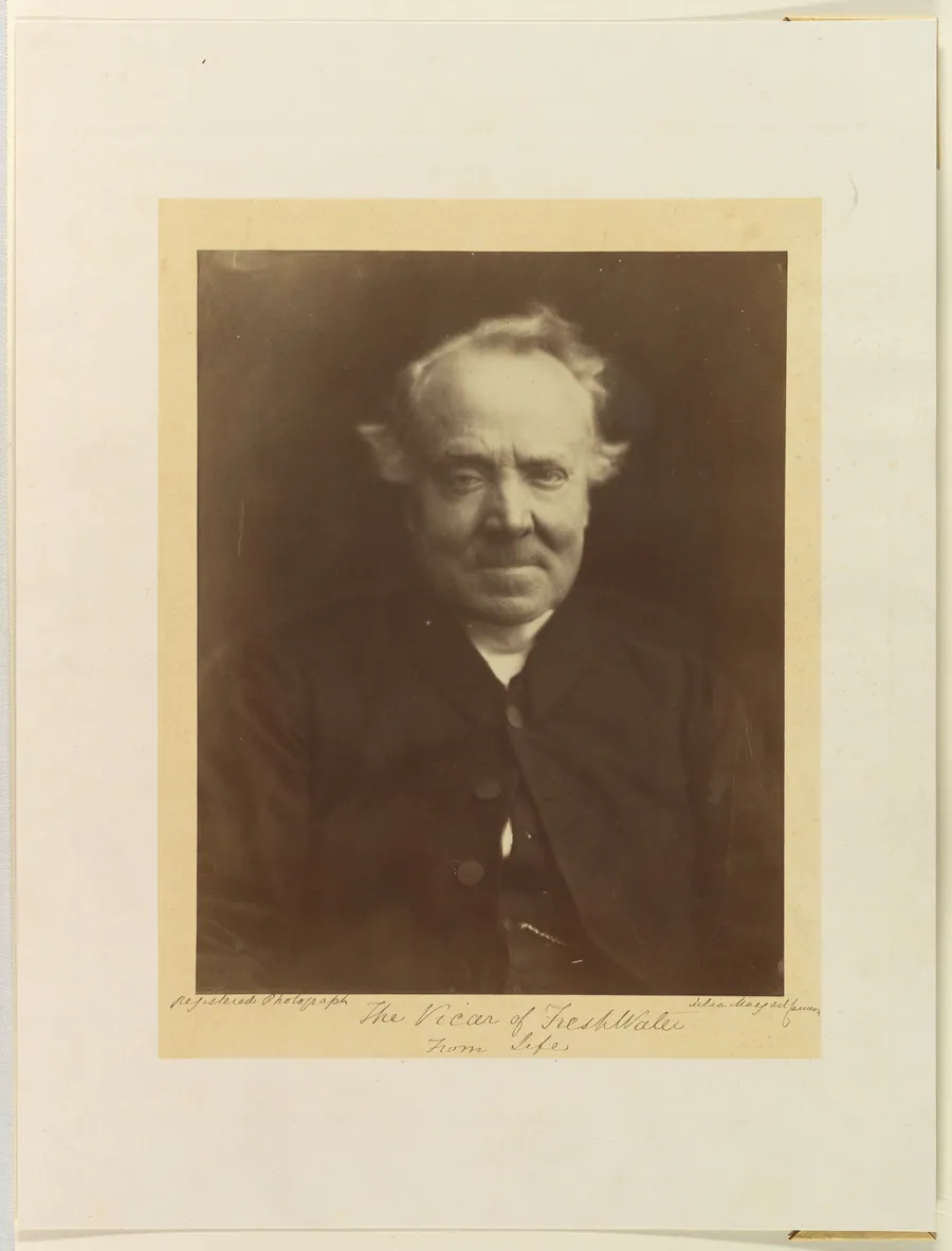 The Vicar of Freshwater by Julia Margaret Cameron