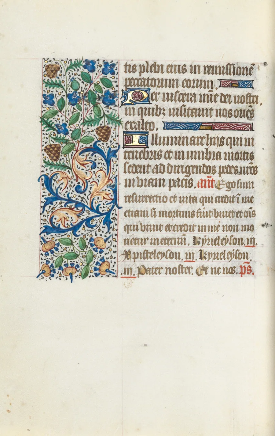 Book of Hours (Use of Rouen): fol. 144v by Master of the Geneva Latini