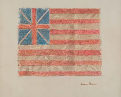 Miniature Revolutionary Flag