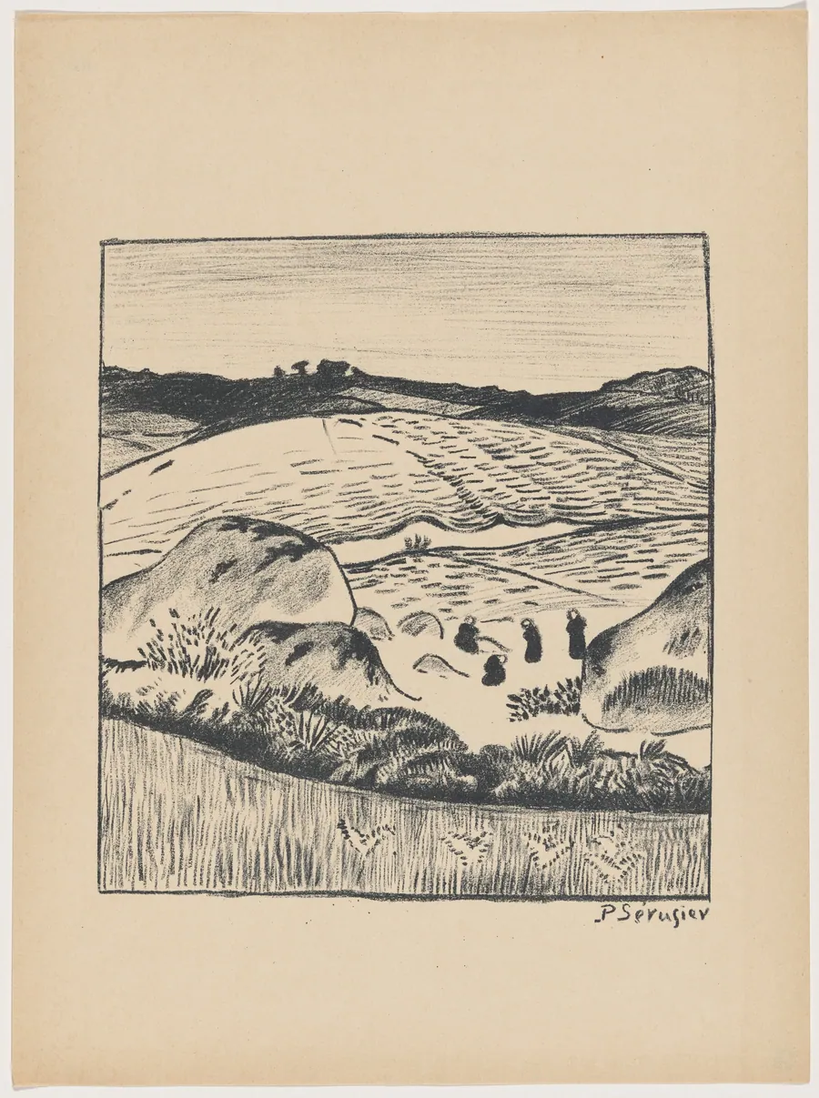 Paysage (Landscape) by Paul Sérusier