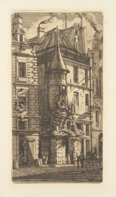 Tourelle, Rue de la Tixeranderie