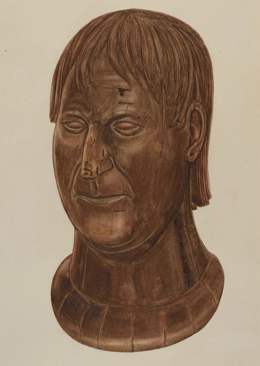 Bust of P.J. Landry by Al Curry