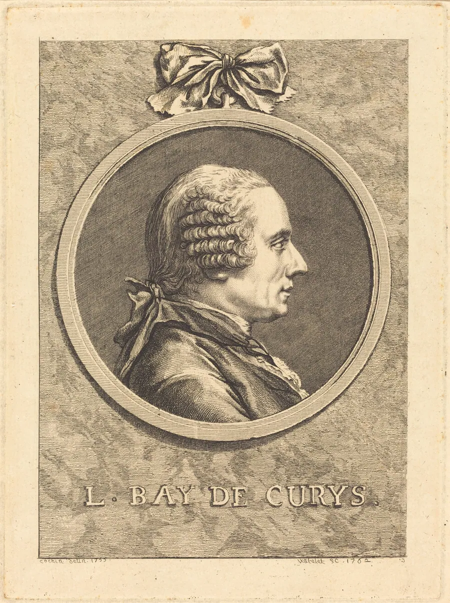 L. Bay de Curys by Claude Henri Watelet