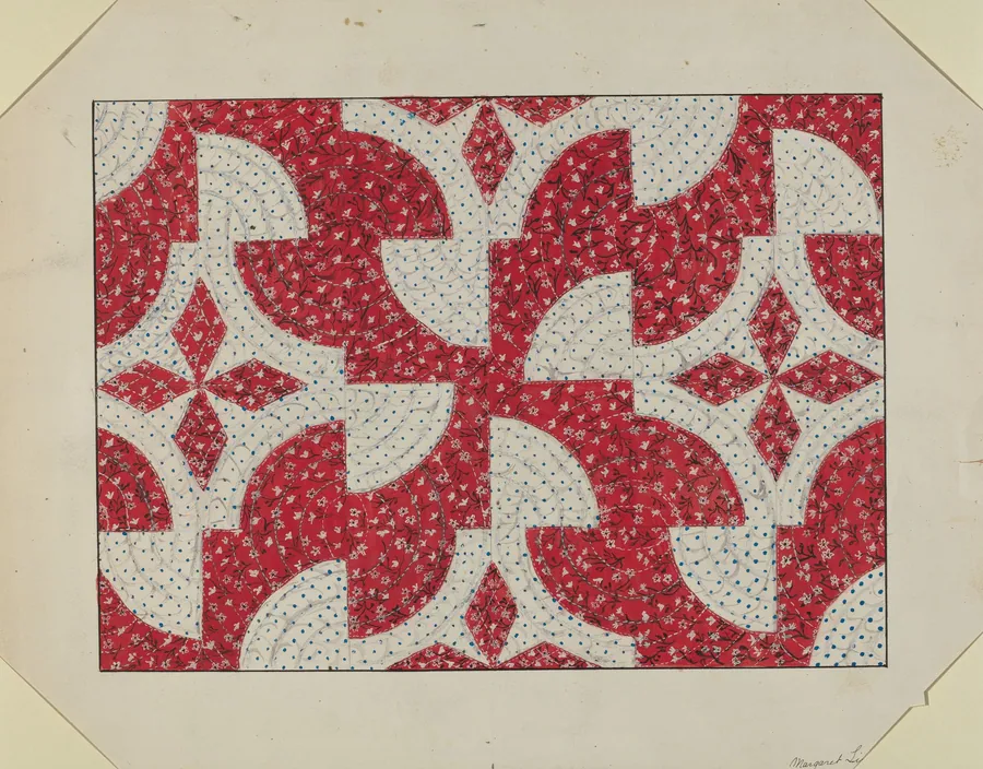 Applique Quilt by Margaret Linsley