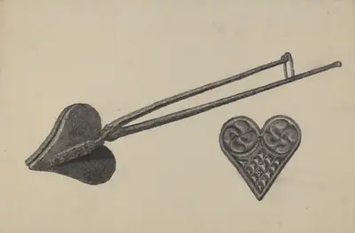 Pa. German Waffle Iron