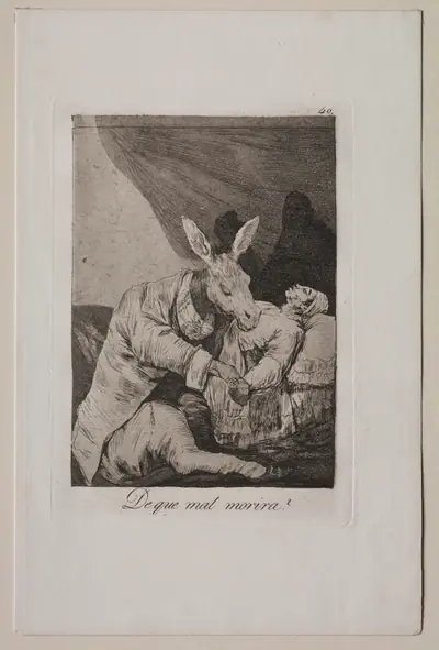 Of What Ill Will He Die?, Plate 40