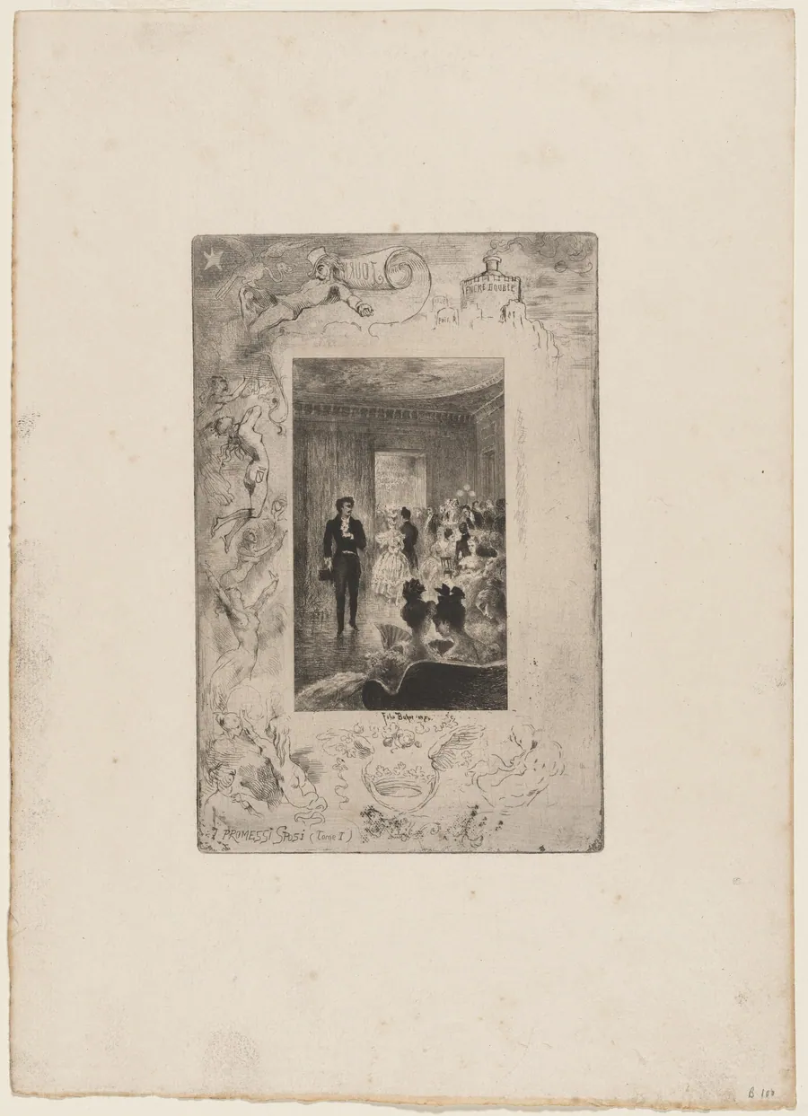 I Promessi Sposi by Félix-Hilaire Buhot