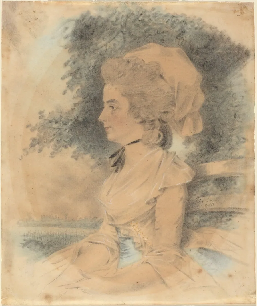 Mrs. George Mills by John Downman
