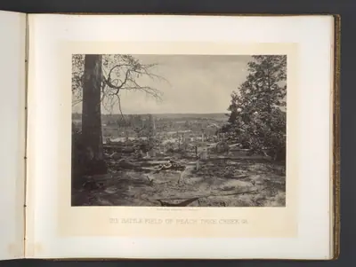 The Battle Field of Peach Tree Creek, Georgia