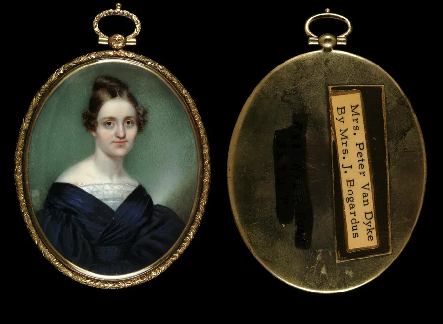 Mrs. Peter Van Dyke by Margaret Maclay Bogardus, born 1804-died 1878