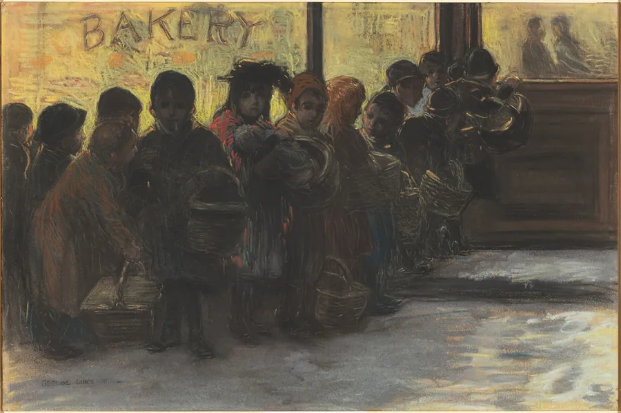Breadline by George Luks