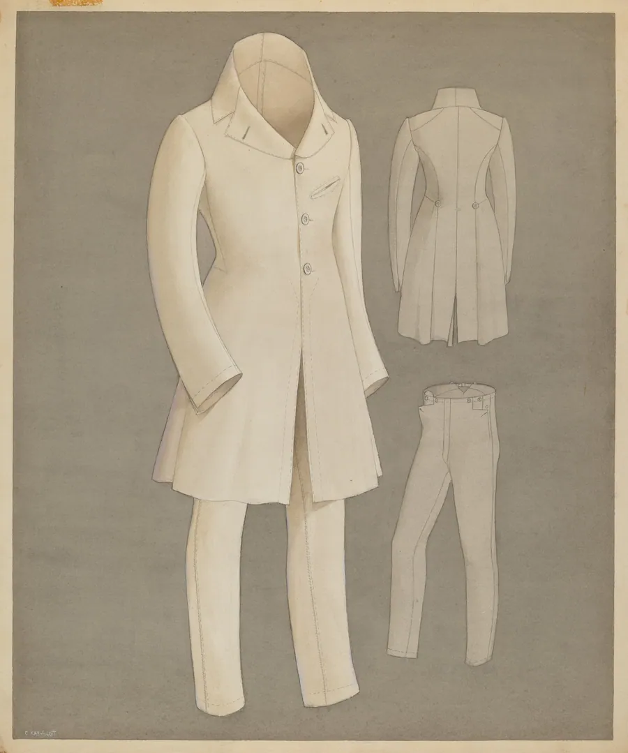 Coat and Trousers by Creighton Kay-Scott