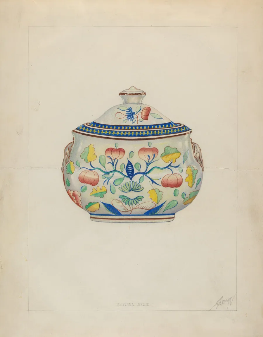 Sugar Bowl by Arthur Wegg