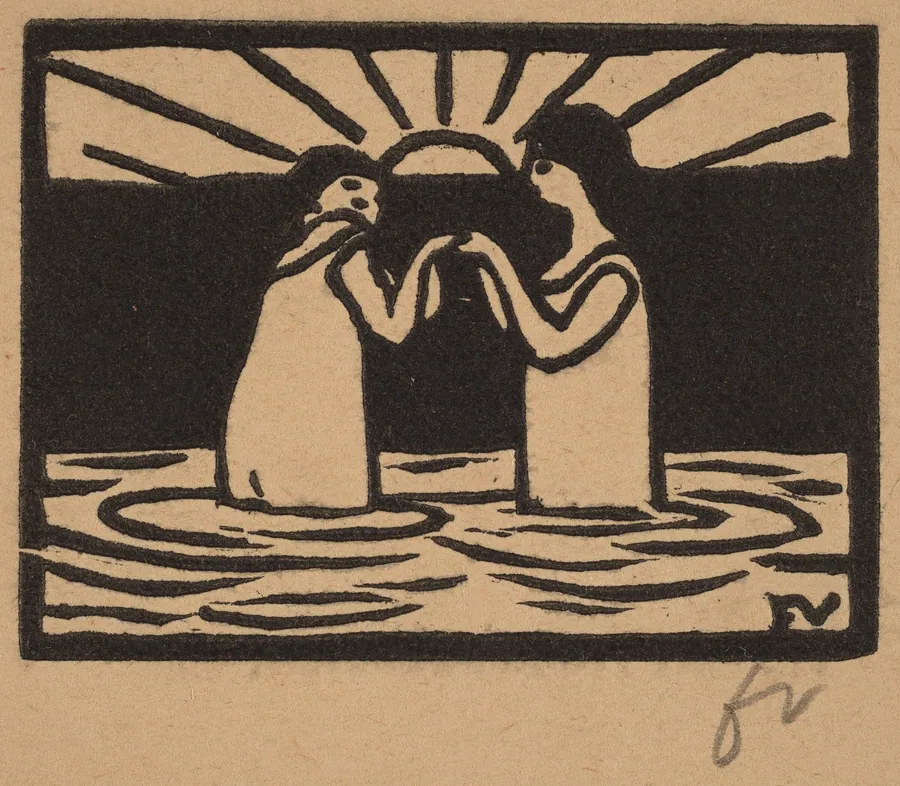 Playing in the Sun (Jeux au soleil) by Félix Vallotton