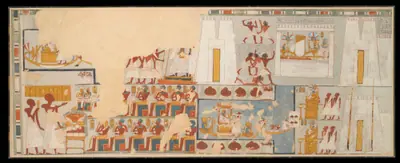 Festival Scene, Tomb of Amenmose