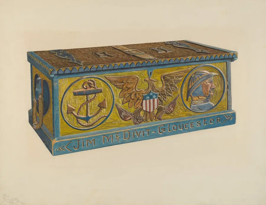 Sea Chest by Rolland Livingstone