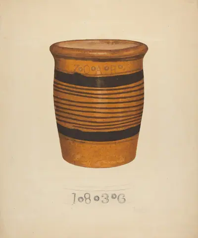 Zoar Flower Pot