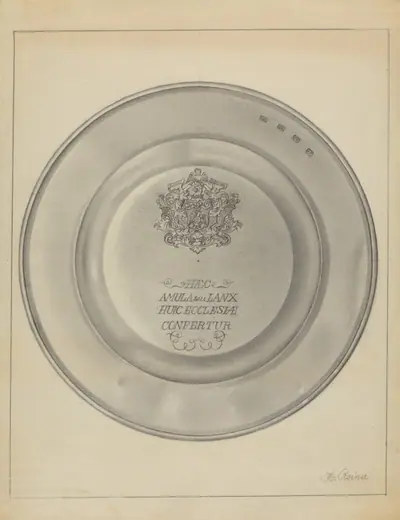 Silver Christening Bowl