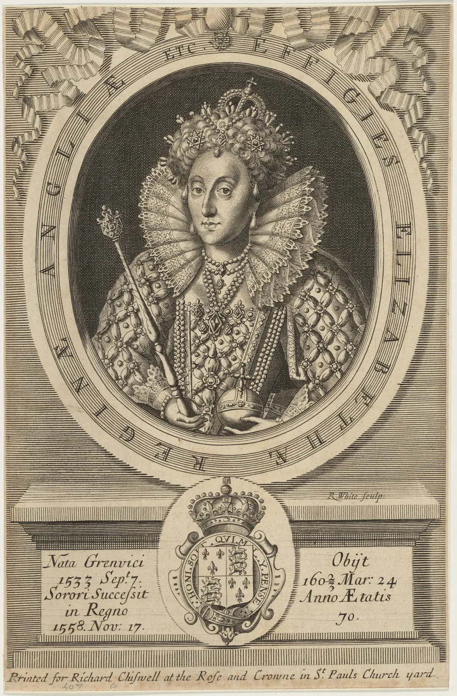 Queen Elizabeth by Robert White