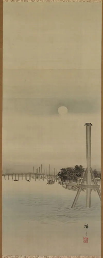 Night Scene on the Sumida River