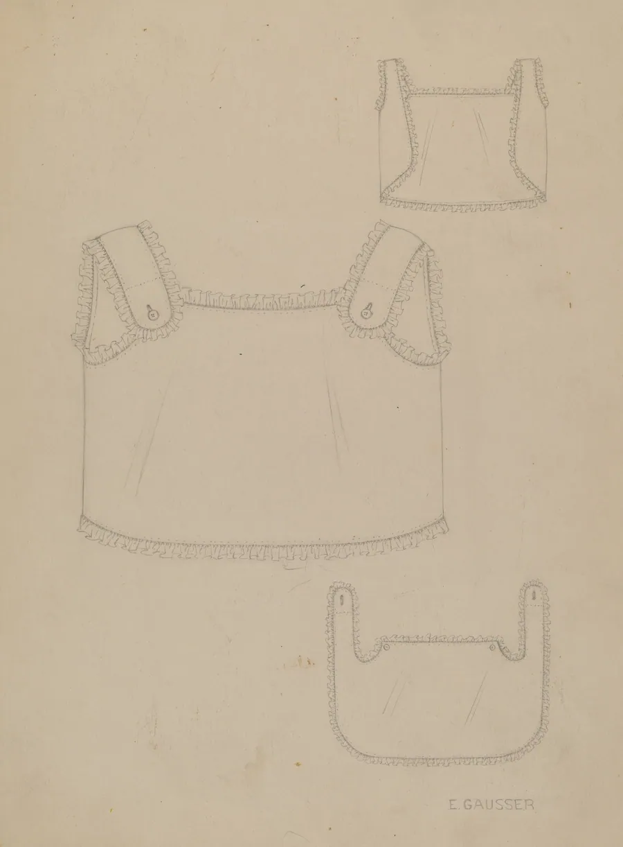 Baby's Bib by Eleanor Gausser