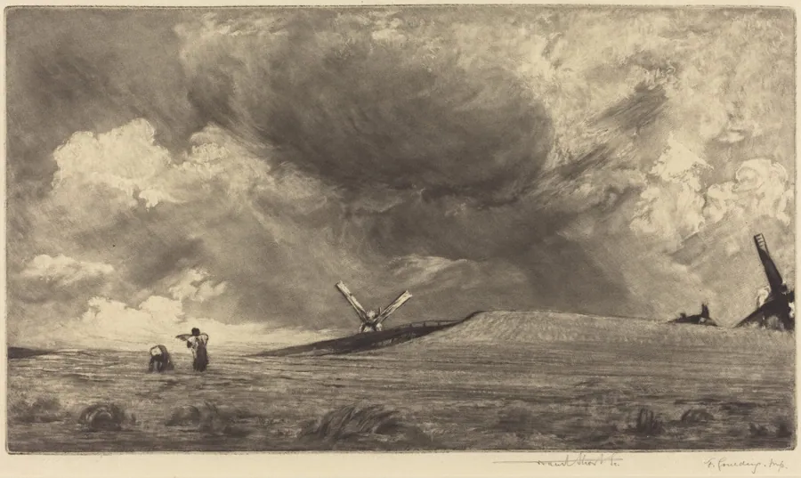 A Sussex Down by Frank Short