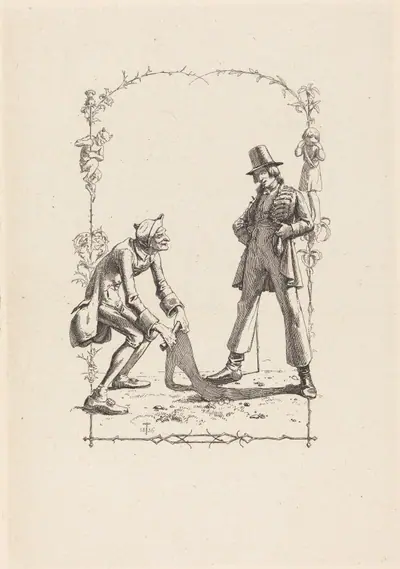 Peter Schlemihl Sells His Shadow